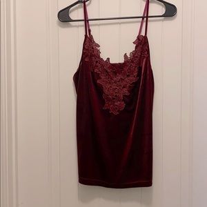 Velvet Maroon Tank